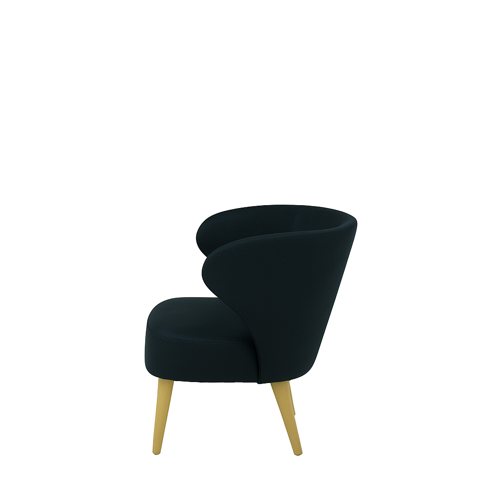 Fotoliu piele BEJ | model CAPRICE