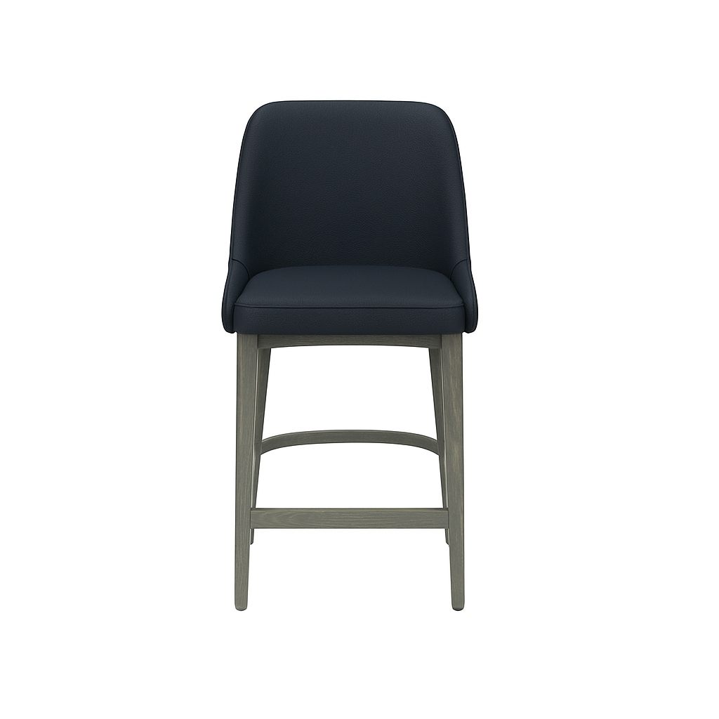 Scaun bar piele GALBENA | model GINA