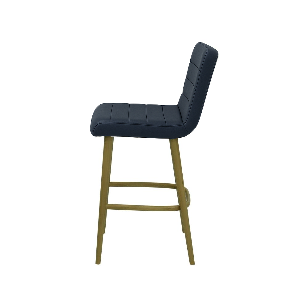 Scaun insula piele ALBASTRA | model RIGA