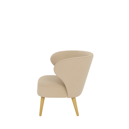 Fotoliu catifea VERDE | model CAPRICE