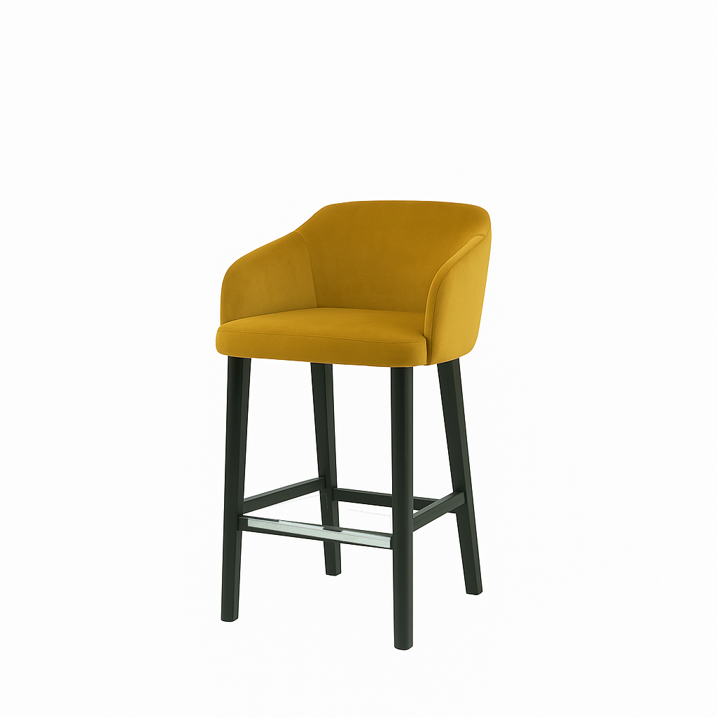 Scaun bar catifea | model CROCO