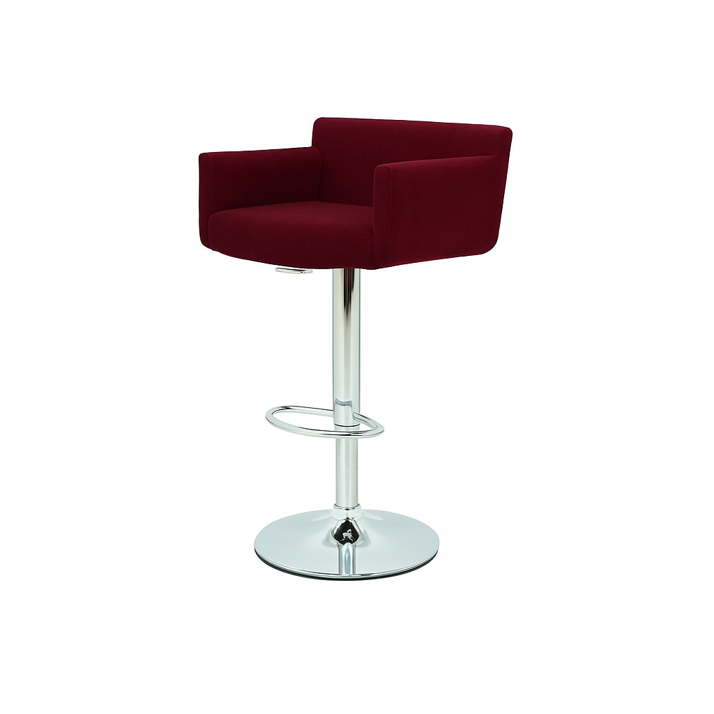 Scaun bar catifea TURCOAZ | model IDA