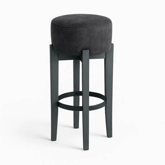 Scaun bar catifea GRI | model MERI