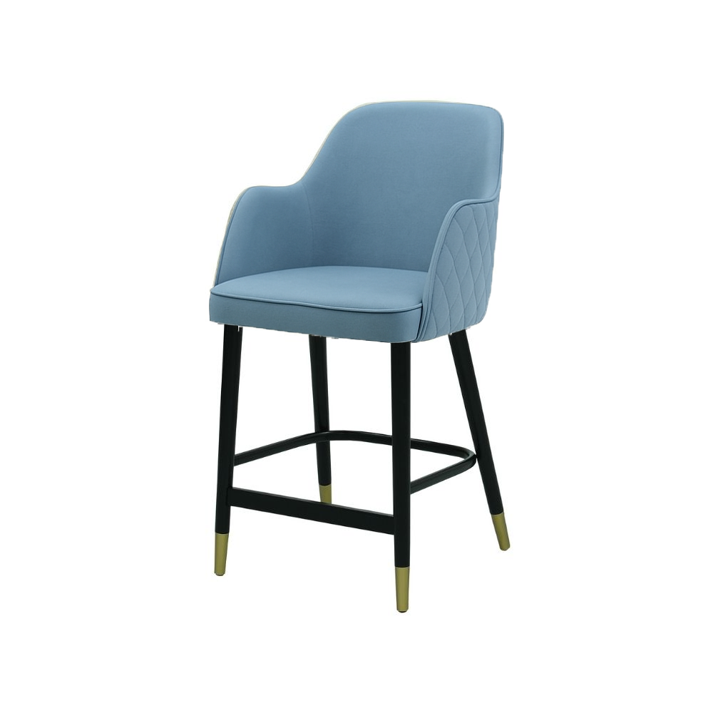 Scaun bar catifea GALBENA | model PINO X