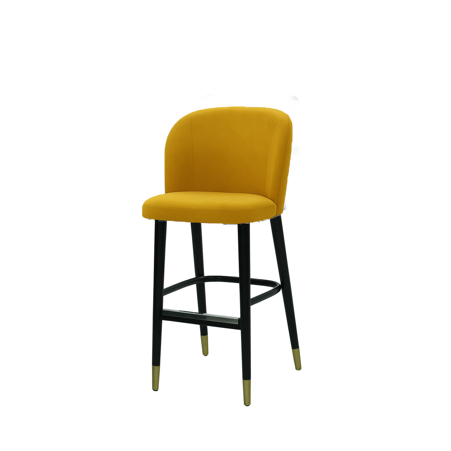 Scaun bar catifea BEJ | model SAM