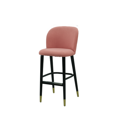 Scaun bar catifea VERDE | model SAM