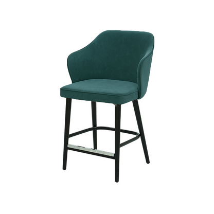 Scaun bar catifea BORDO | model ZEUS