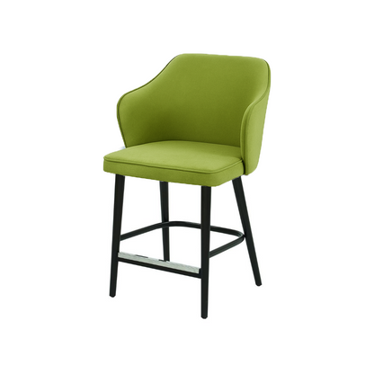 Scaun bar catifea GALBENA | model ZEUS