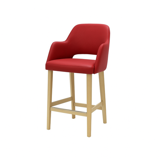 Scaun bar piele ROSIE | model APRIL