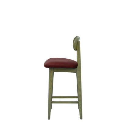 Scaun bar piele ALBA | model CLEO