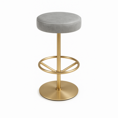 Scaun bar piele GRI | model JANA