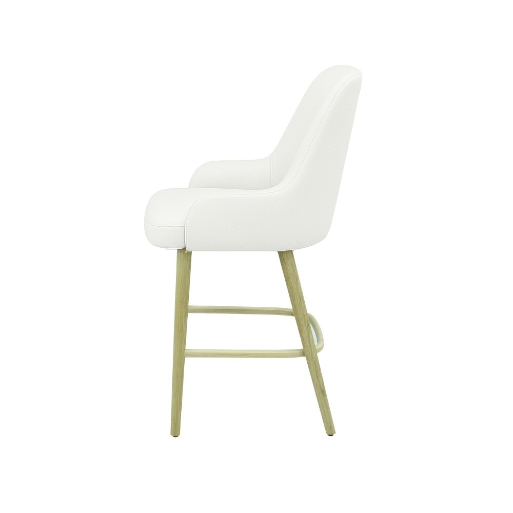 Scaun bar piele ALBASTRA | model ROCCO