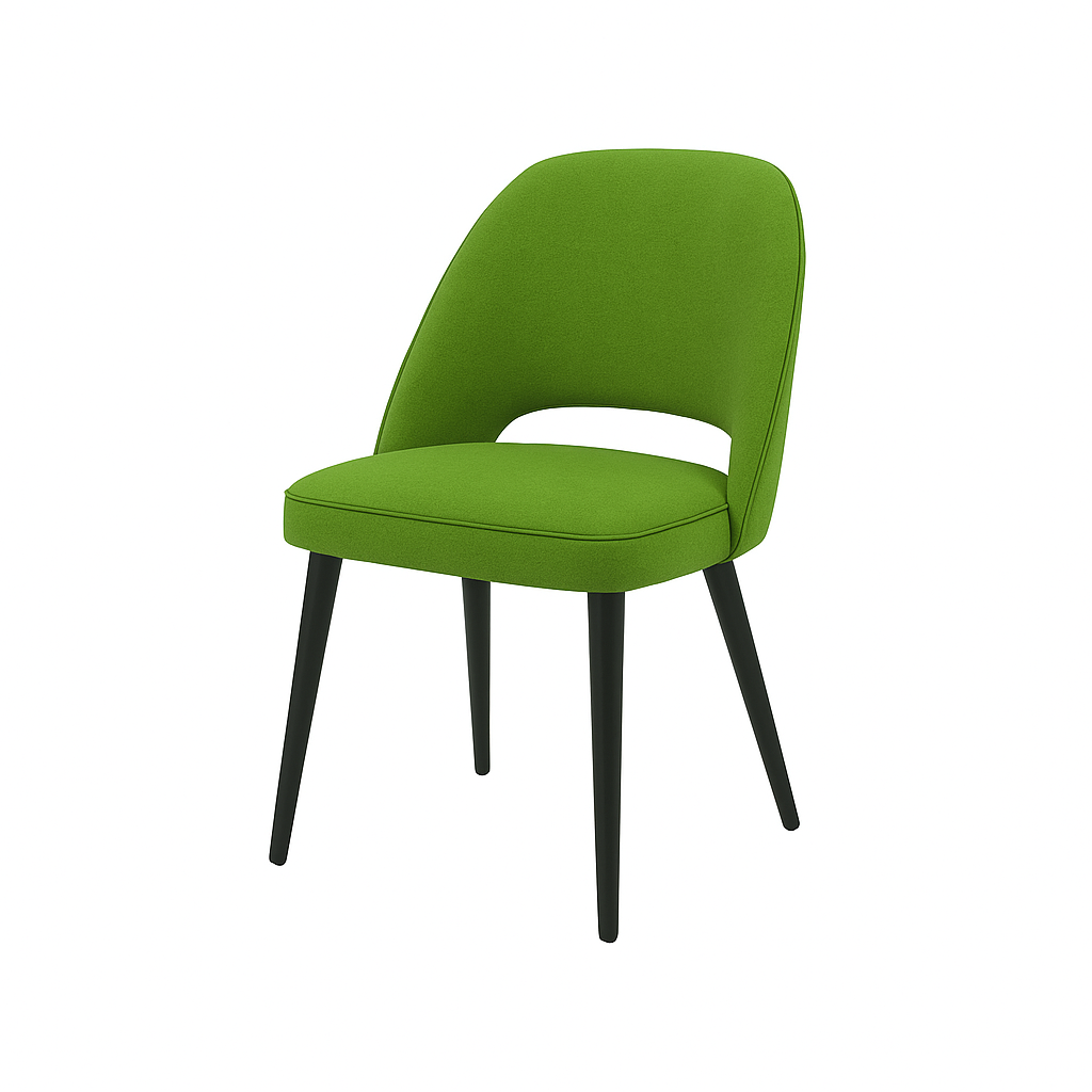 Scaun catifea VERDE | model GABE