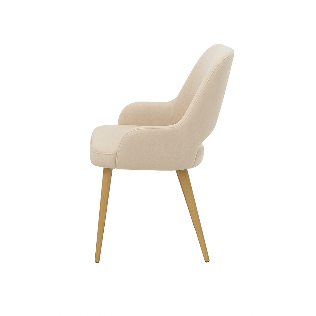 Scaun catifea BORDO | model HUGO
