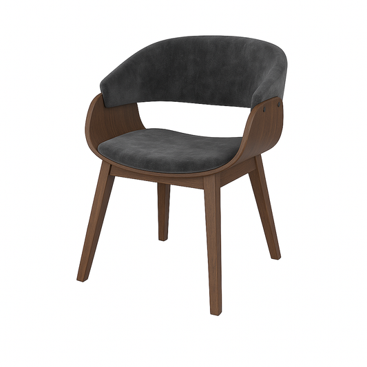 Scaun catifea GRI | model BRANDO