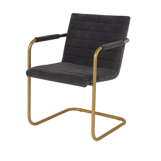 Scaun catifea GRI | model ROTON