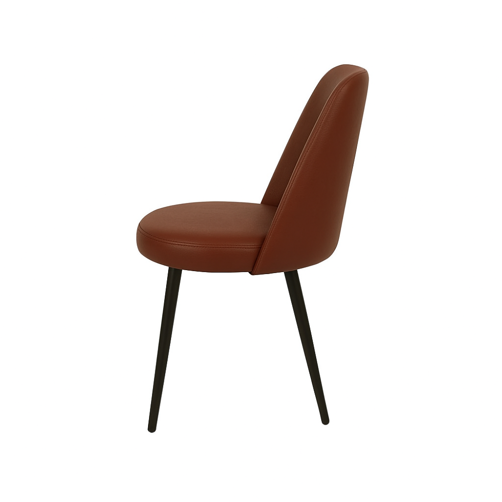 Scaun piele GALBENA | model ELA
